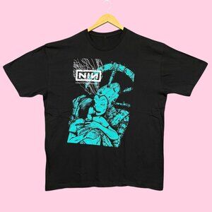 NIN Nine Inch Nails The Fragile Industrial Rock Band Tee XXL